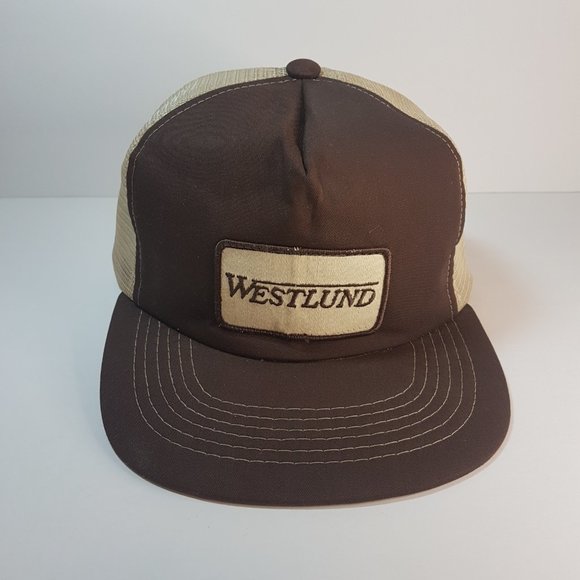 Vintage 70s 80s WESTLUND Hat Snapback Trucker Hat Classic Cap Farmer Baseball - Picture 12 of 15